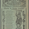Cantos Populares Maderistas. Hoja No. 2