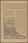 El Volcan del Peñon de Mexico y Los de "El Popocatepetl" y El del "Pelee"