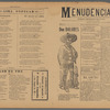 Menudencias. Periodico Dependiente del Pueblo. México, Setiembre 22 de 1919