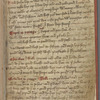 Ancient cookery manuscript