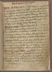 Ancient cookery manuscript