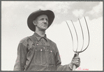 Thomas W. Beede, resettlement client, Western Slope Farms, Colorado