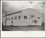 Community building, Western Slope Farms, Colorado