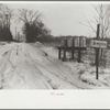 Milk cans along rural road, Orange County, New York