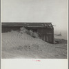 Sand dunes on farm in Cimarron County, Oklahoma