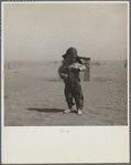 Son of farmer in dust bowl area. Cimarron County, Oklahoma