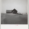 Dust storm damage. Cimarron County, Oklahoma
