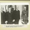 Left to right: Dep. Prime Minister Kwapinski - Prime Minister Mikotcyiryn - President of Polish Republic Raczkiewicz. Commander in Chief General Sosnkowski.