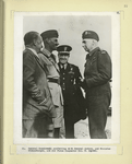 General Sosnkowski conferring with General Anders, and Minister Strassburger, and Air Force Inspector Col. M. Izycki.