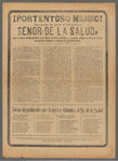 Verdadera imagen del Sr. de la Salud que se venera en Mezuititlán de la Sierra. Estado de Hidalgo