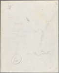 Photograph of ink rendering of exterior of Tony Pastor's 14th Street Theatre