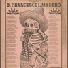 Calavera de D. Francisco I. Madero