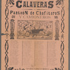 Calaveras Panteón de Chafiteros y Camioneros