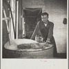 Washing oysters. Rock Point, Maryland