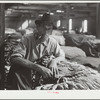 Rehabilitation client with tobacco crop that will repay his loan. Durham, North Carolina