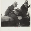 The President, Dr. Tugwell, and Dr. Alexander at Greenbelt, Maryland