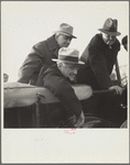 The President, Dr. Tugwell, and Dr. Alexander at Greenbelt, Maryland