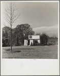 Visitors inspect a completed home. Greenbelt, Maryland