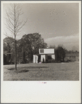 Visitors inspect a completed home. Greenbelt, Maryland