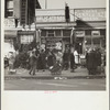 Scene along Bathgate Avenue in the Bronx, a section from which many of the New Jersey homesteaders have come, New York