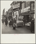 Scene along Bathgate Avenue in the Bronx, a section from which many of the New Jersey homesteaders have come, New York