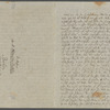 Letter from FMB to Mr. A Mendelssohn-Bartholdy, 1829 May 1