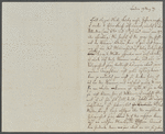 Letter from FMB to [unidentified], 1829 May 19