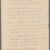 Poems, undated; fragments; poems by others; fragment of dress worn by her at Court Ball in Quebec (1780)