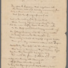 Poems, undated; fragments; poems by others; fragment of dress worn by her at Court Ball in Quebec (1780)