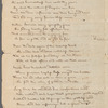 Poems, undated; fragments; poems by others; fragment of dress worn by her at Court Ball in Quebec (1780)