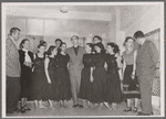 José Limón at the Nacional Academia de la Danza with Betty Jones, Ruth Currier, Fernando Wagner, Miguel Covarrubias, Anna Merida, Beatriz Flores and others