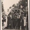 José Limón and Pauline Lawrence Limón on parade float