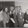 José Limón with directors of Instituto Nacional de Belles Artes