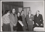 José Limón with directors of Instituto Nacional de Belles Artes