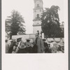 José Limón in front of a church in Mexico