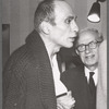 José Limón with Bernardo Iriberri backstage at the Teatro Opera, Buenos Aires, Argentina