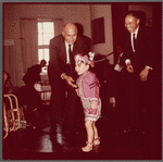 José Limón with child dancer in Cambodia