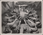 José Limón and other soldiers in "Deliver the Goods"