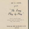 Program for The Army: Play by Play
