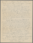 Letter from José Limón to Pauline Lawrence Limón