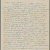 Letter from José Limón to Pauline Lawrence Limón