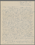 Letter from José Limón to Pauline Lawrence Limón