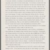 Typed draft of a letter from José Limón describing his 1957 European Tour