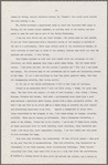 Typed draft of a letter from José Limón describing his 1957 European Tour