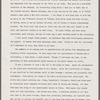Typed draft of a letter from José Limón describing his 1957 European Tour