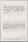 Typed draft of a letter from José Limón describing his 1957 European Tour