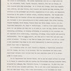 Typed draft of a letter from José Limón describing his 1957 European Tour