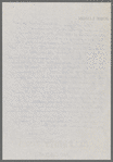 Handwritten speech by José Limón beginning “The dance, oldest and most human of the arts...”