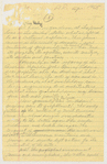 Handwritten draft of an essay or speech by José Limón entitled “The Voices of the Body”
