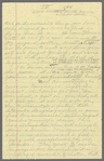 Handwritten draft of an essay or speech by José Limón entitled “The Voices of the Body”